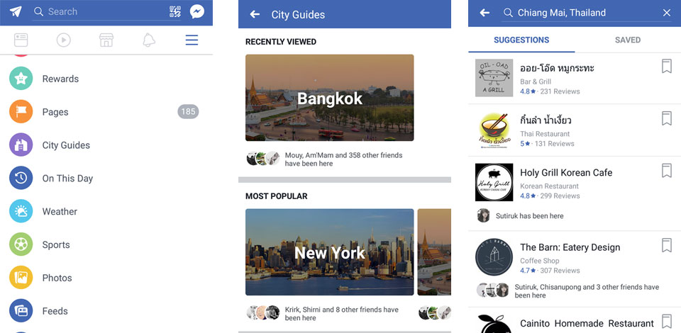 facebook city guides